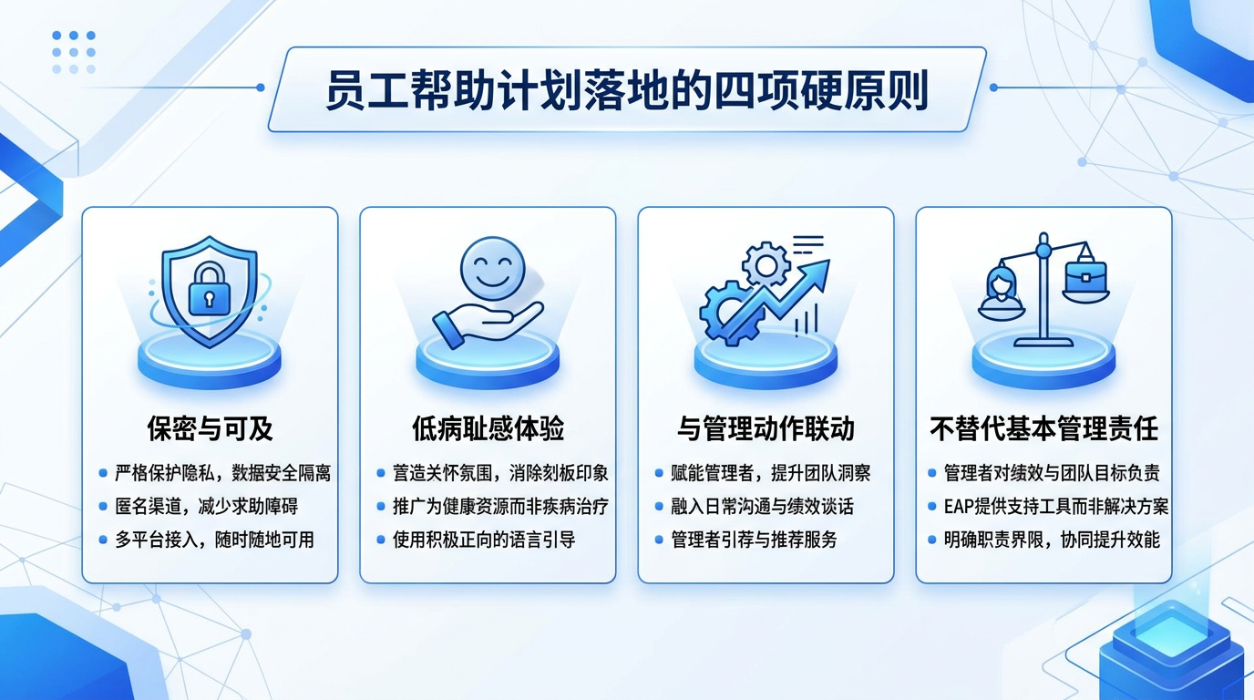 员工帮助计划（EAP）落地的四项硬原则