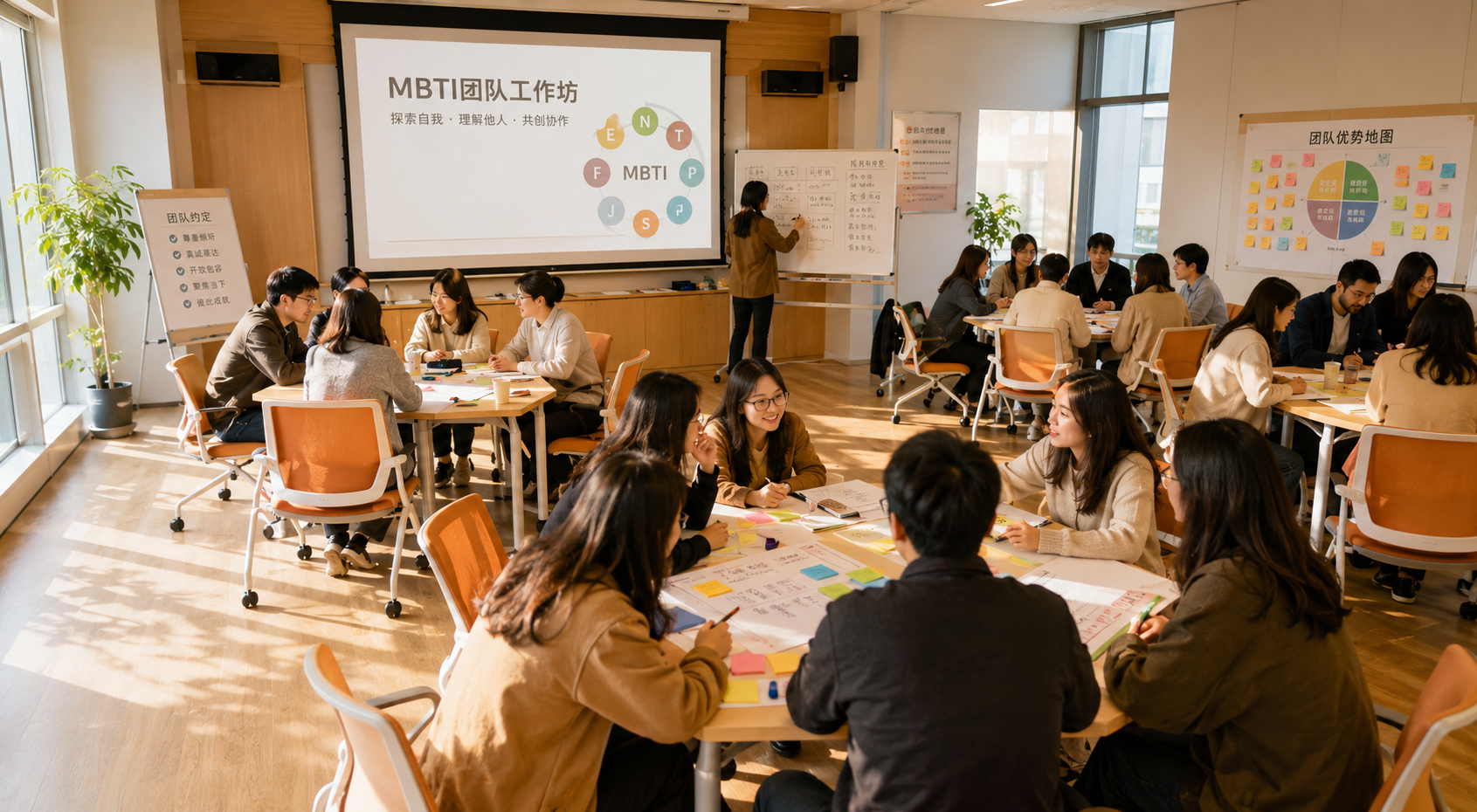 MBTI团队工作坊:如何减少协作误解相关配图