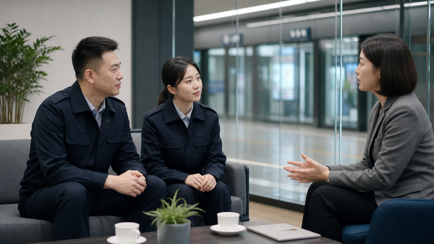 地铁行政执法工作人员在独立空间获得职业压力支持